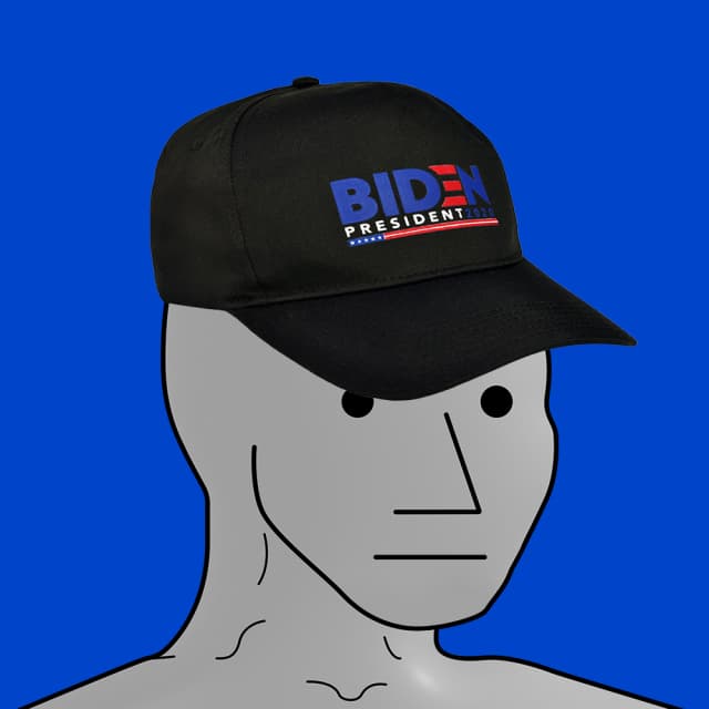 Biden coin artwork