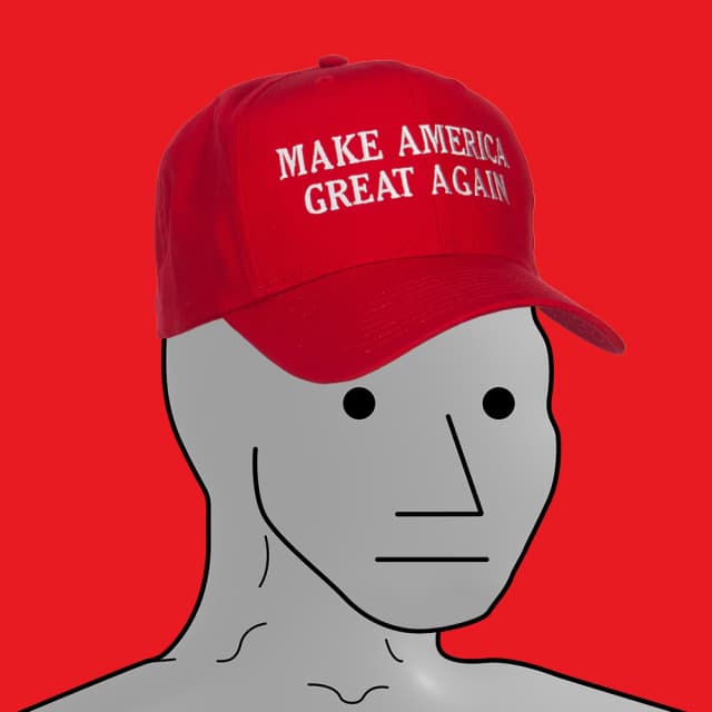 Trump coin artwork